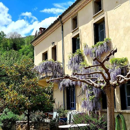 La Maison Des Tisserandes Montségur Exteriör bild