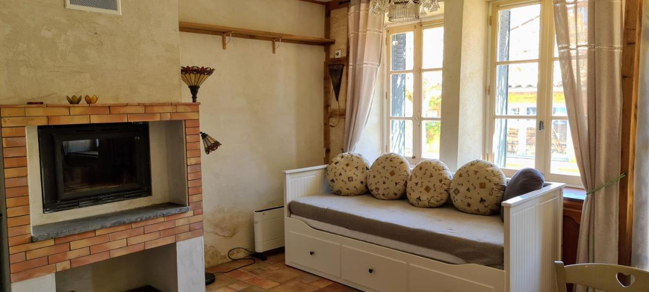 La Maison Des Tisserandes Montségur Exteriör bild