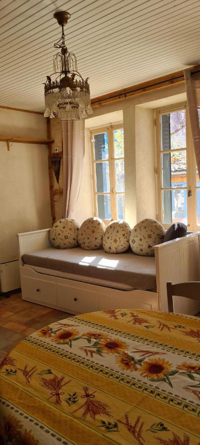 La Maison Des Tisserandes Montségur Exteriör bild